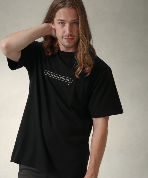 BIAS（バイアス）の「【BIAS】別注BACK VIEWビッグTシャツ（Tシャツ/カットソー・メンズ・ホワイト/ブラック/グレー・MEDIUM/SMALL）」の21枚目の写真