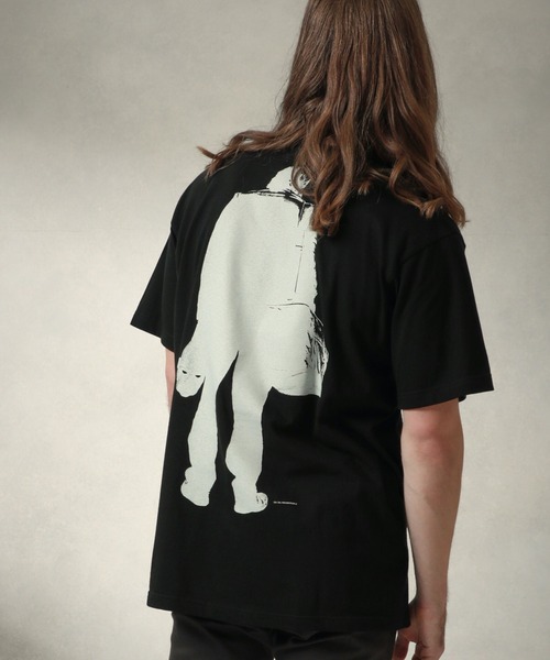 BIAS（バイアス）の「【BIAS】別注BACK VIEWビッグTシャツ（Tシャツ/カットソー・メンズ・ホワイト/ブラック/グレー・MEDIUM/SMALL）」の22枚目の写真