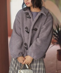 【HUNTING WORLD 】スウェード　コート　パープル✖️モーヴ Honeys（ハニーズ）｜ジャケット/アウター（パープル系）一覧 - WEAR