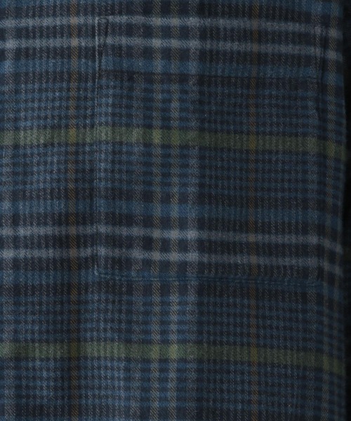 GLOBAL WORK(グローバルワーク)の「ソフトタッチフランネルシャツ/955263(シャツ/ブラウス・メンズ・グレー系その他/ブラウン系その他/グリーン系その他/ブルー系その他・SMALL/MEDIUM/LARGE/X-LARGE)」の12枚目の写真