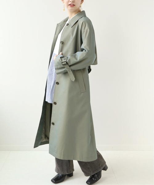 Simplicite(サンプリシテ)の「ステンカラーオーバーコート(その他アウター・レディース・ベージュ/カーキ・FREE)」の16枚目の写真