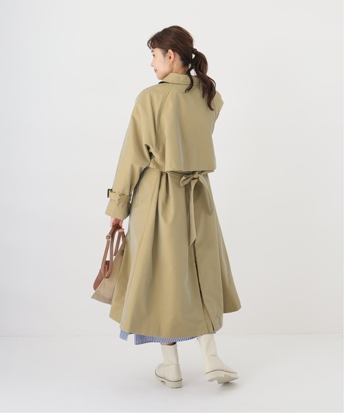 Simplicite(サンプリシテ)の「ステンカラーオーバーコート(その他アウター・レディース・ベージュ/カーキ・FREE)」の22枚目の写真
