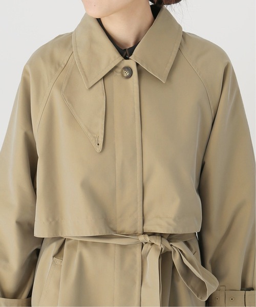 Simplicite(サンプリシテ)の「ステンカラーオーバーコート(その他アウター・レディース・ベージュ/カーキ・FREE)」の9枚目の写真