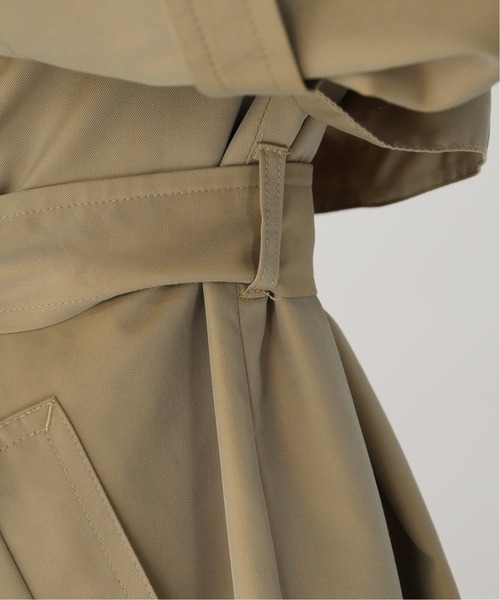 Simplicite(サンプリシテ)の「ステンカラーオーバーコート(その他アウター・レディース・ベージュ/カーキ・FREE)」の10枚目の写真