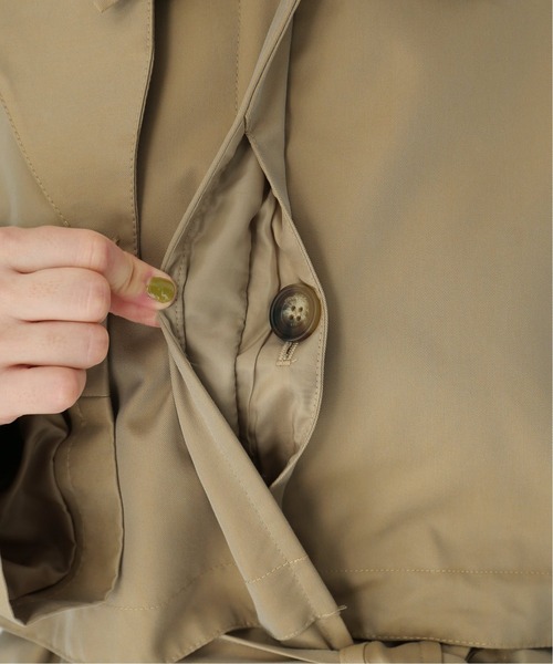 Simplicite(サンプリシテ)の「ステンカラーオーバーコート(その他アウター・レディース・ベージュ/カーキ・FREE)」の19枚目の写真