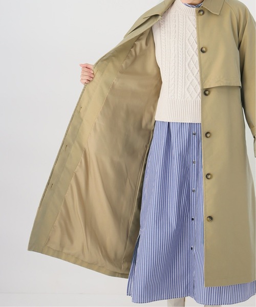 Simplicite(サンプリシテ)の「ステンカラーオーバーコート(その他アウター・レディース・ベージュ/カーキ・FREE)」の15枚目の写真