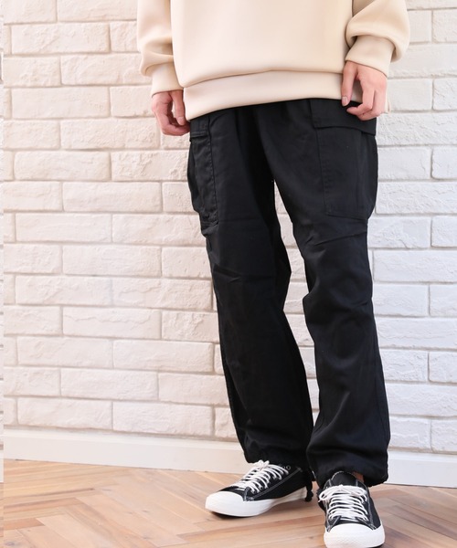 Beno(ビーノ)の「綾織 コットンツイル 6ポケット ワイド カーゴパンツ(カーゴパンツ・メンズ・ブラック/オフホワイト/ベージュ/カーキ/ネイビー・M/S/L)」の9枚目の写真