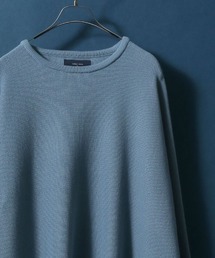 Milan Rib Drape Dolman Sleeve Knit Pullover/ミラノリブ ドレープ ドルマンスリーブ オーバーサイズ ニット プルオーバー