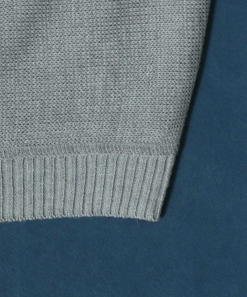 ANPAS（アンパス）の「Milan Rib Drape Dolman Sleeve Knit Pullover/ミラノリブ ドレープ ドルマンスリーブ オーバーサイズ ニット プルオーバー（ニット/セーター・メンズ・ライトグレー/ブラウン/ブラック/ネイビー/チャコールグレー/ブラウン系その他/スモークピンク/ナチュラル/ベージュ/グレイッシュブルー/ブルーグリーン/パープル/オレンジ/グリーン/ワイン/マスタード/グリーン系その他/ターコイズブルー/ダークネイビー/ブルー系その他・L/M）」の22枚目の写真