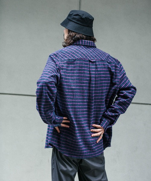 Quiksilver（クイックシルバー）の「QUIKSILVER　INTREPIDE EXPLORER SHIRT（シャツ/ブラウス・メンズ・ブルー系その他/パープル系その他・MEDIUM/LARGE）」の17枚目の写真