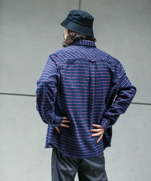 Quiksilver（クイックシルバー）の「QUIKSILVER　INTREPIDE EXPLORER SHIRT（シャツ/ブラウス・メンズ・ブルー系その他/パープル系その他・MEDIUM/LARGE）」の11枚目の写真