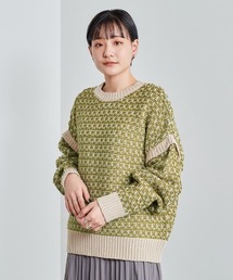 cepo | ジャガードニット 2WAY(ニット/セーター)