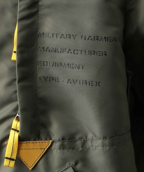 AVIREX（アヴィレックス）の「【直営店限定】ライト MA-1 リモデル タクティクス / LIGHT MA-1 REMODEL TACTICS / アヴィレックス / AVIREX（MA-1・メンズ・ライトグレー/ブラック/セージグリーン・MEDIUM/LARGE/X-LARGE/XX-LARGE/FREE）」の22枚目の写真