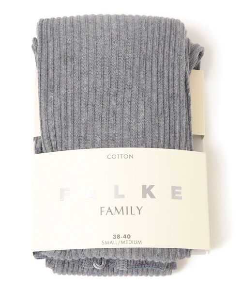 SHIPS（シップス）の「FALKE:リブタイツ（タイツ/ストッキング・レディース・ライトグレー/ブラック/グレー・ONE SIZE）」の2枚目の写真