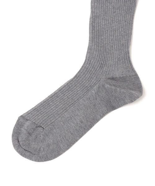 SHIPS（シップス）の「FALKE:リブタイツ（タイツ/ストッキング・レディース・ライトグレー/ブラック/グレー・ONE SIZE）」の5枚目の写真