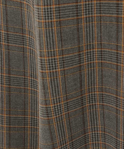 mysty woman（ミスティウーマン）の「タータンチェックマーメイドスカート 264102（スカート・レディース・ベージュ/ブラウン/グレー・FREE）」の8枚目の写真