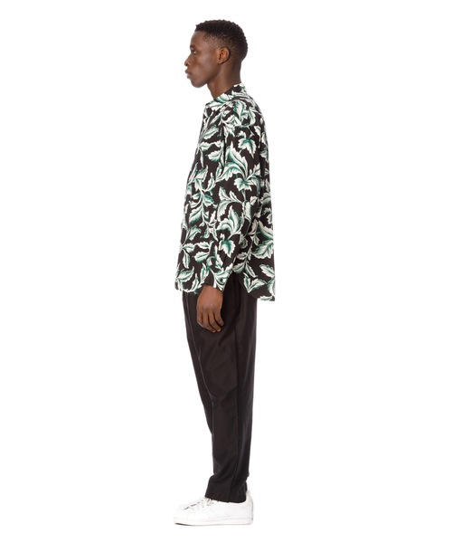 Sandinista（サンディニスタ）の「Leaf Pattern Rayon Shirt