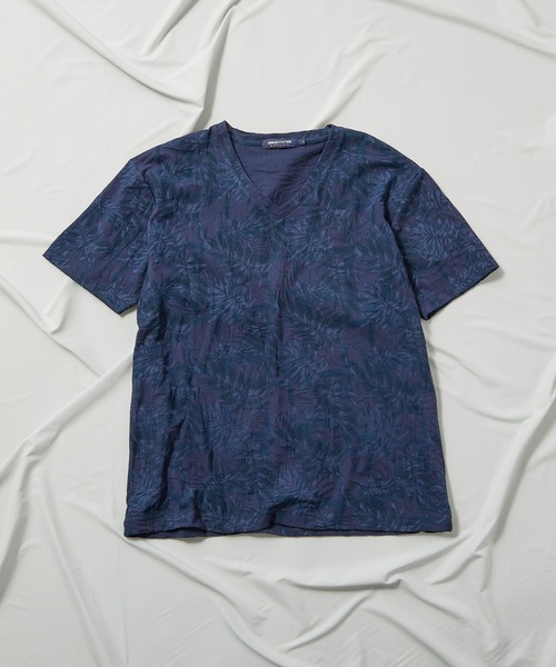 UNION STATION(ユニオンステーション)の「リンクスジャガード&プリントTシャツ(Tシャツ/カットソー・メンズ・ホワイト/ブラック/ネイビー・LL/M/L)」の10枚目の写真