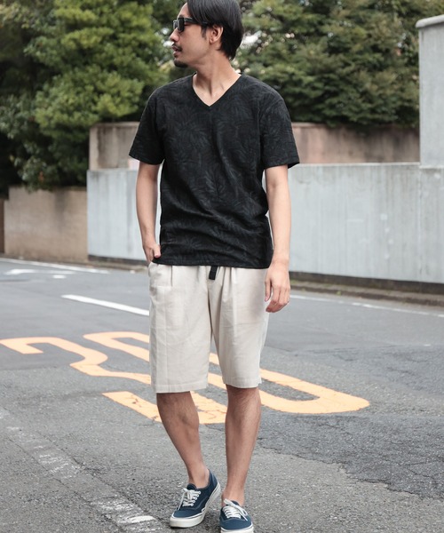 UNION STATION(ユニオンステーション)の「リンクスジャガード&プリントTシャツ(Tシャツ/カットソー・メンズ・ホワイト/ブラック/ネイビー・LL/M/L)」の18枚目の写真