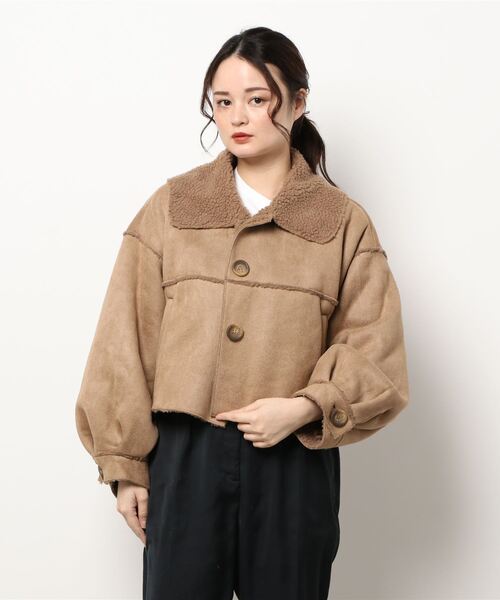 ehka sopo（エヘカソポ）の「ムートンジャケット（その他アウター