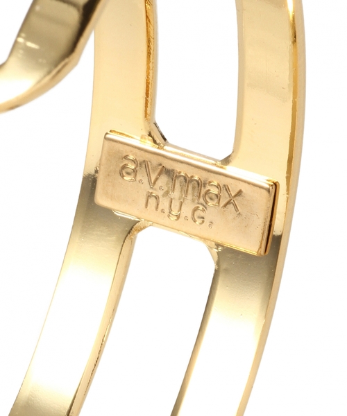 BEAUTY&YOUTH UNITED ARROWS(ビューティーアンドユースユナイテッドアローズ)の「BYMC A.V.MAX プレート ラウンドバングル◆(バングル/リストバンド・レディース・ゴールド/シルバー・フリー)」の3枚目の写真