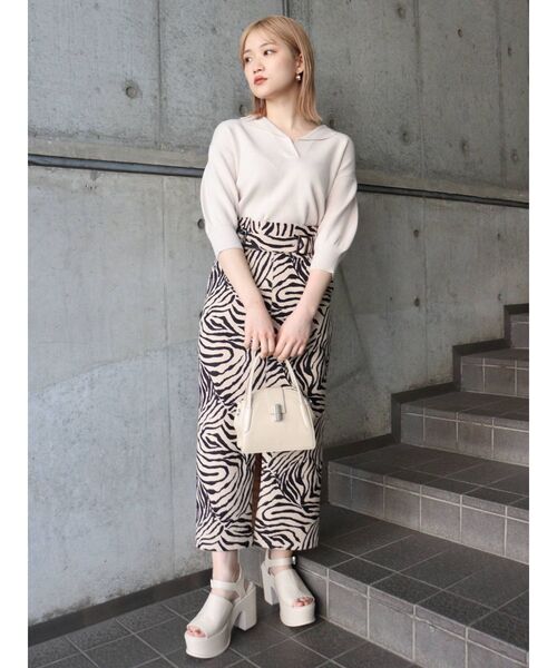 MURUA（ムルーア）の「コルセットベルトペンシルスカート（スカート・レディース・ブラック/グリーン/アイボリー/その他1・1/2）」の18枚目の写真