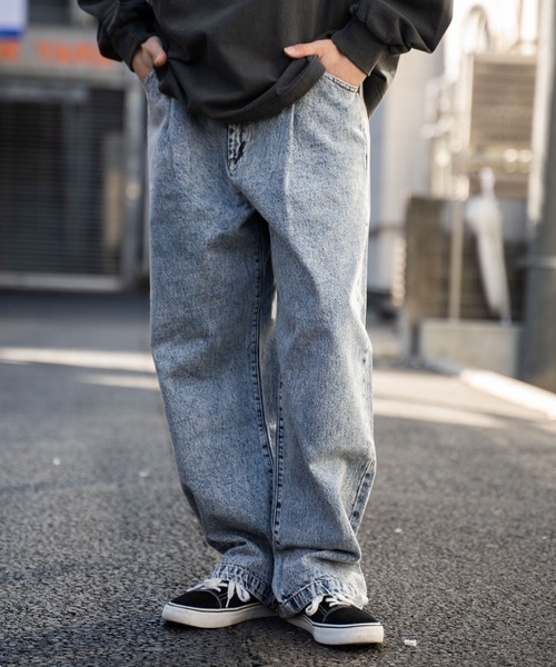 WEGO（ウィゴー）の「WEGO/【セットアップ対応商品】SKATERSパンツ（チノパンツ・メンズ・スカイブルー/コバルトブルー/ナチュラル/その他1/レッド/ブルー/ダークグリーン/ブラック/その他2・SMALL/MEDIUM/LARGE）」の9枚目の写真