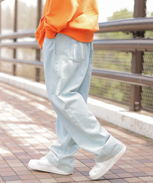 WEGO（ウィゴー）の「WEGO/【セットアップ対応商品】SKATERSパンツ（チノパンツ・メンズ・スカイブルー/コバルトブルー/ナチュラル/その他1/レッド/ブルー/ダークグリーン/ブラック/その他2・SMALL/MEDIUM/LARGE）」の4枚目の写真