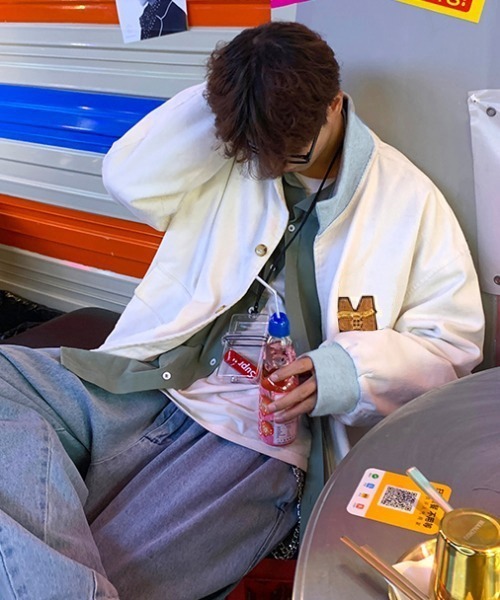 MGV(エムジーヴィー)の「イニシャルワッペンコーデュロイブルゾン(ブルゾン・メンズ・ホワイト/ブラック・X-LARGE/MEDIUM/LARGE)」の10枚目の写真