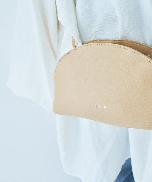 AT CREATION(アットクリエイション)の「<AT CREATION/アットクリエーション>ラウンドZIPショルダー(ショルダーバッグ・レディース・パープル/ベージュ/ブラック/イエロー/ライトグリーン・ONE SIZE)」の21枚目の写真