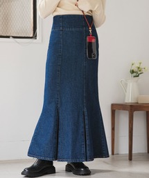 デニムマーメイドスカート