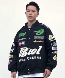 A'GEM/9 × .kom『.kom/ドットケーオーエム』Biker/Racing Jacket/レーシングジャケット