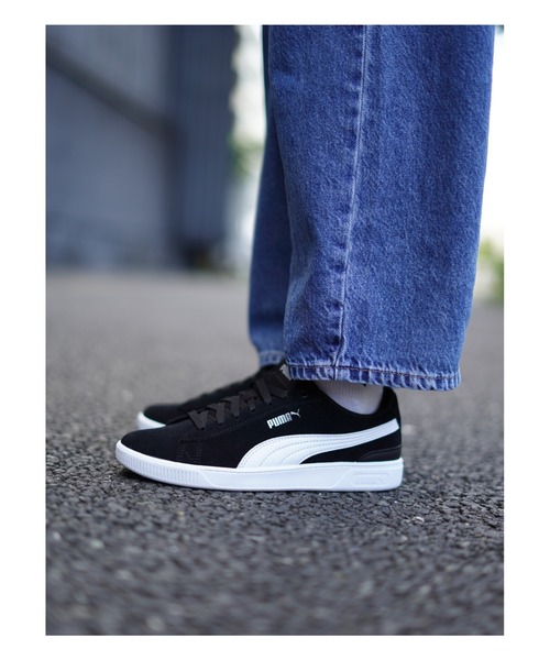 PUMA(プーマ)の「PUMA プーマ ウィメンズ ビッキー V3 スニーカー(スニーカー・レディース・ブラック/グレー系その他/グレー/ブラック×パープル/グレー系その他4・23.5cm/24.5cm/25.5cm/22.5cm/23.0cm/24.0cm/22.0cm/25.0cm/26.0cm)」の12枚目の写真