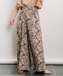 refinedworks | ペイズリー柄タックワイドPT(その他パンツ)