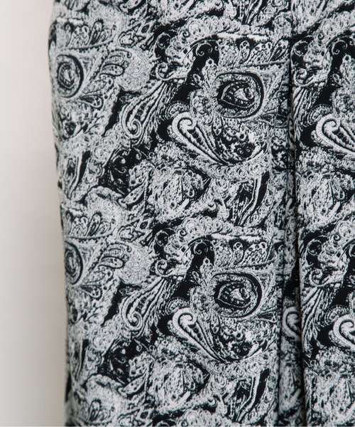 refinedworks(リファインドワークス)の「ペイズリー柄タックワイドPT(その他パンツ・レディース・ブラウン/ブラック・FREE)」の18枚目の写真
