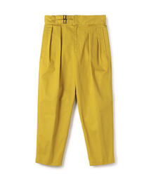 TOMORROWLAND  | ポリエステルコットン ダブルバックルグルカパンツ(その他パンツ)