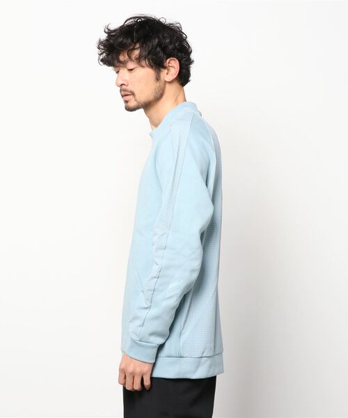 adidas（アディダス）の「アディクロス クルーネック プルオーバー【adidas Golf/アディダスゴルフ】（スウェット・メンズ・ライトブルー/ブラック・MEDIUM/LARGE/X-LARGE/XX-LARGE/SMALL）」の11枚目の写真