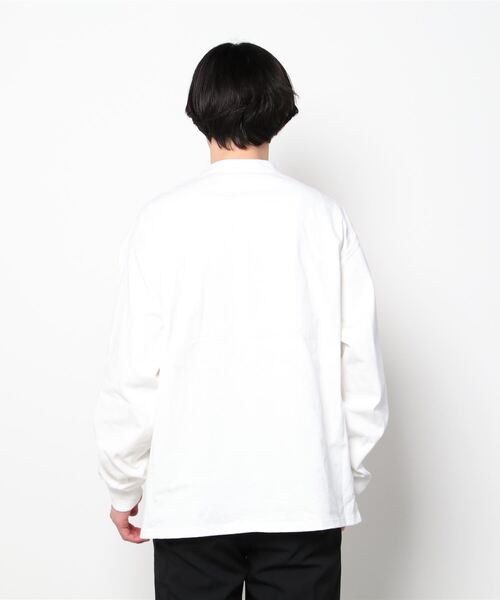 SUNNY SPORTS(サニースポーツ)の「SUNNY SPORTS/サニースポーツ STAND RUGGER LS SHIRTSスタンドラガーシャツ(ポロシャツ・レディース・ホワイト/ネイビー/グリーン・MEDIUM/LARGE)」の5枚目の写真