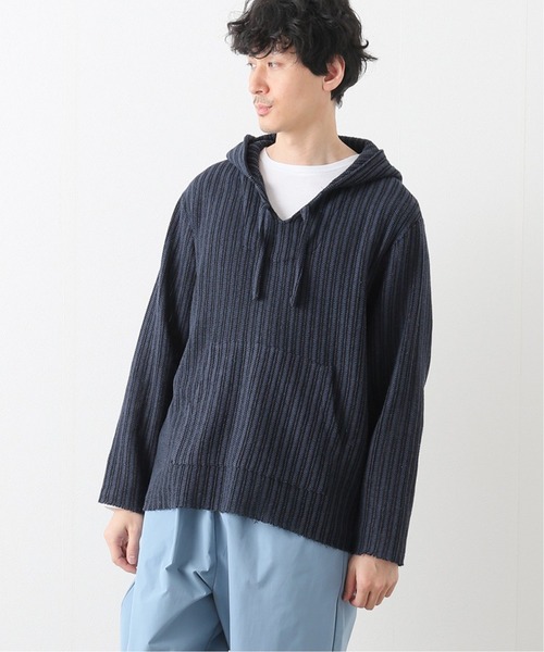 ラッセル ストライプ シャツ ブラウス メキシカン パーカー を購入できます Edifice 417 Edifice フォーワンセブンエディフィス のファッション Edifice フォーワンセブンエディフィス のシャツ ブラウス ラッセル パーカー シャツ ブラウス