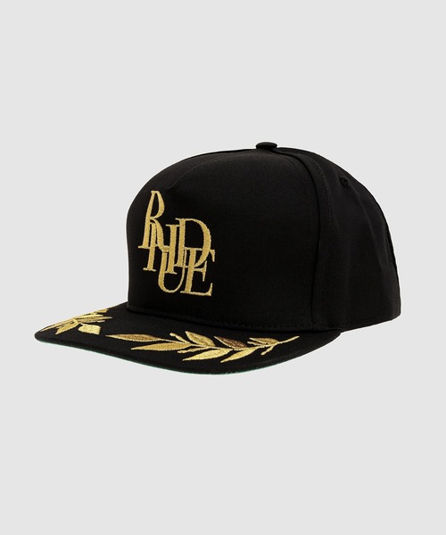 クーポンで割引 セール Rhude Rhude ルード のキャップ Rhude Podium Podium キャップ Hat Black キャップ