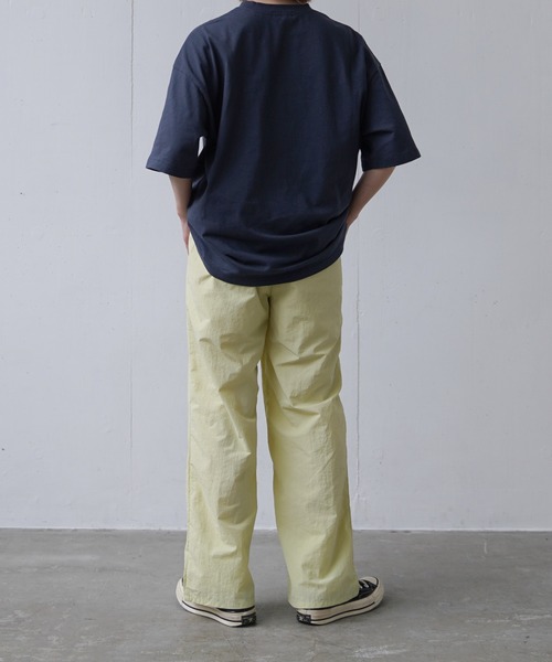 flaner（フラネ）の「Nylon color pants/ナイロンカラーパンツ（その他パンツ・レディース・ピンク/イエロー/グリーン・SMALL/MEDIUM/LARGE）」の15枚目の写真