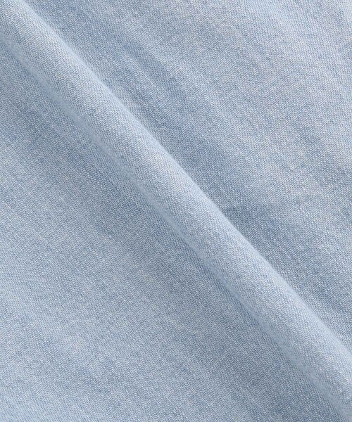 ROPE' PICNIC(ロペピクニック)の「【KIDS】ウエストフリルデニムキュロットパンツ(デニムパンツ・キッズ・ネイビー/ブルー・110/120/130/140)」の21枚目の写真