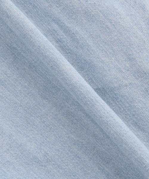 ROPE' PICNIC(ロペピクニック)の「【KIDS】ウエストフリルデニムキュロットパンツ(デニムパンツ・キッズ・ネイビー/ブルー・110/120/130/140)」の10枚目の写真