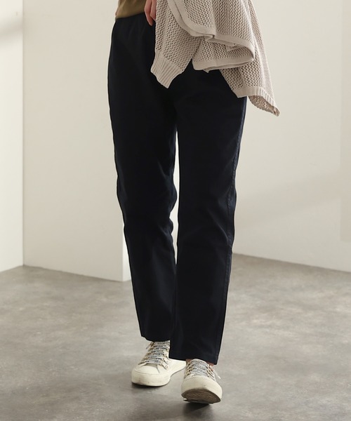 ElegChic（エレグシック）の「ストレッチツイルアンダーパンツ（チノパンツ・レディース・ブラック/ベージュ/カーキ・M/XXL/L/4L/XL）」の4枚目の写真