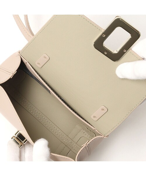 LACOSTE（ラコステ）の「アメリア レザーショルダーバッグ（ショルダーバッグ・レディース・ピンクベージュ/バーガンディー・FREE）」の10枚目の写真