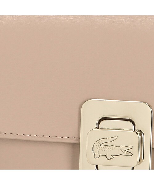 LACOSTE（ラコステ）の「アメリア レザーショルダーバッグ（ショルダーバッグ・レディース・ピンクベージュ/バーガンディー・FREE）」の15枚目の写真