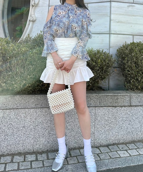 Crea titty&Co. PETIT(クレアティティーアンドコープチ)の「【Crea titty&Co.PETIT】フリルミニスカート(スカート・レディース・ホワイト/ブラック・MEDIUM/SMALL)」の20枚目の写真