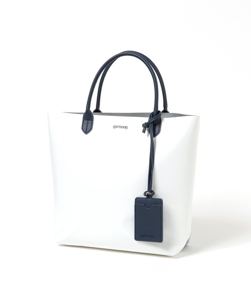 OUTDOOR PRODUCTS（アウトドアプロダクツ）の「BARNYARDSTORM / OUTDOOR PRODUCTS別注/2colorトート（トートバッグ・レディース・ホワイト/パープル・FREE）」の3枚目の写真