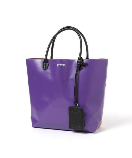 OUTDOOR PRODUCTS（アウトドアプロダクツ）の「BARNYARDSTORM / OUTDOOR PRODUCTS別注/2colorトート（トートバッグ・レディース・ホワイト/パープル・FREE）」の13枚目の写真