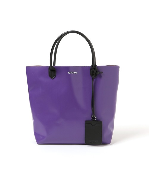 OUTDOOR PRODUCTS（アウトドアプロダクツ）の「BARNYARDSTORM / OUTDOOR PRODUCTS別注/2colorトート（トートバッグ・レディース・ホワイト/パープル・FREE）」の7枚目の写真